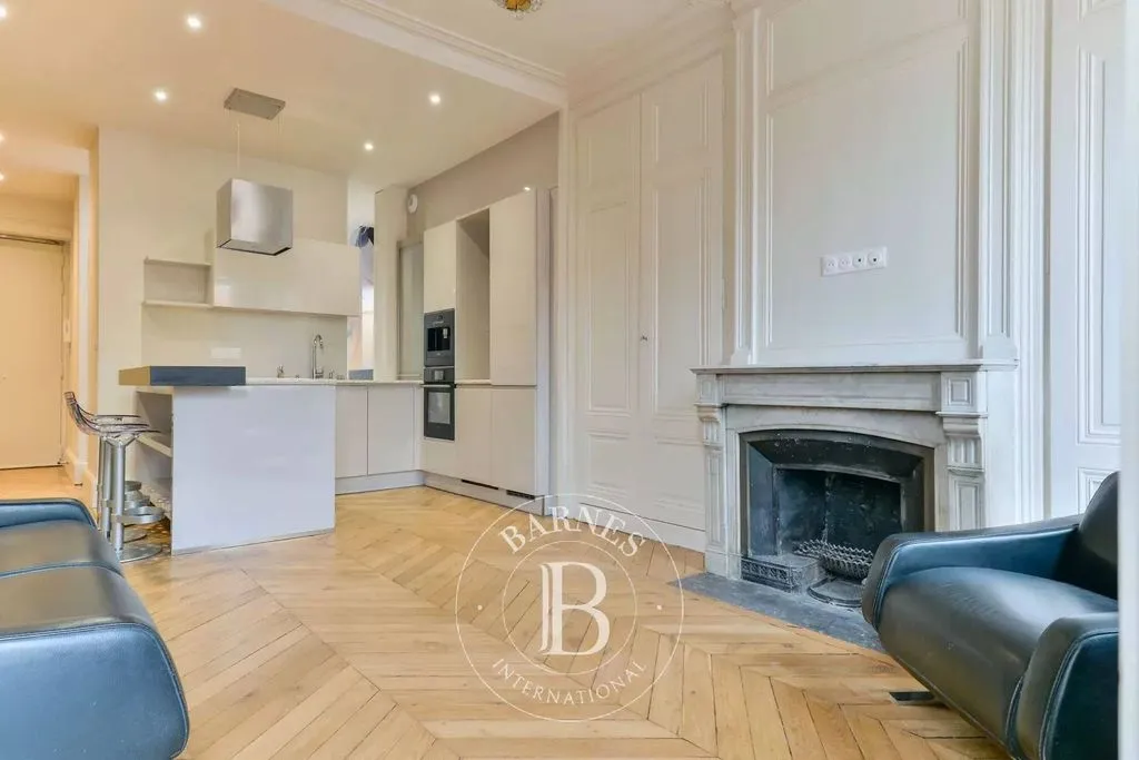 Soggiorno - 1-Bedroom Apartment with Balcony in Lyon