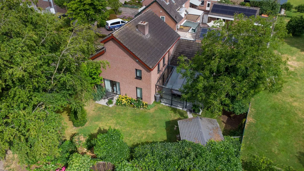 Vue aérienne - Characterful Detached House with Garden in Eerde