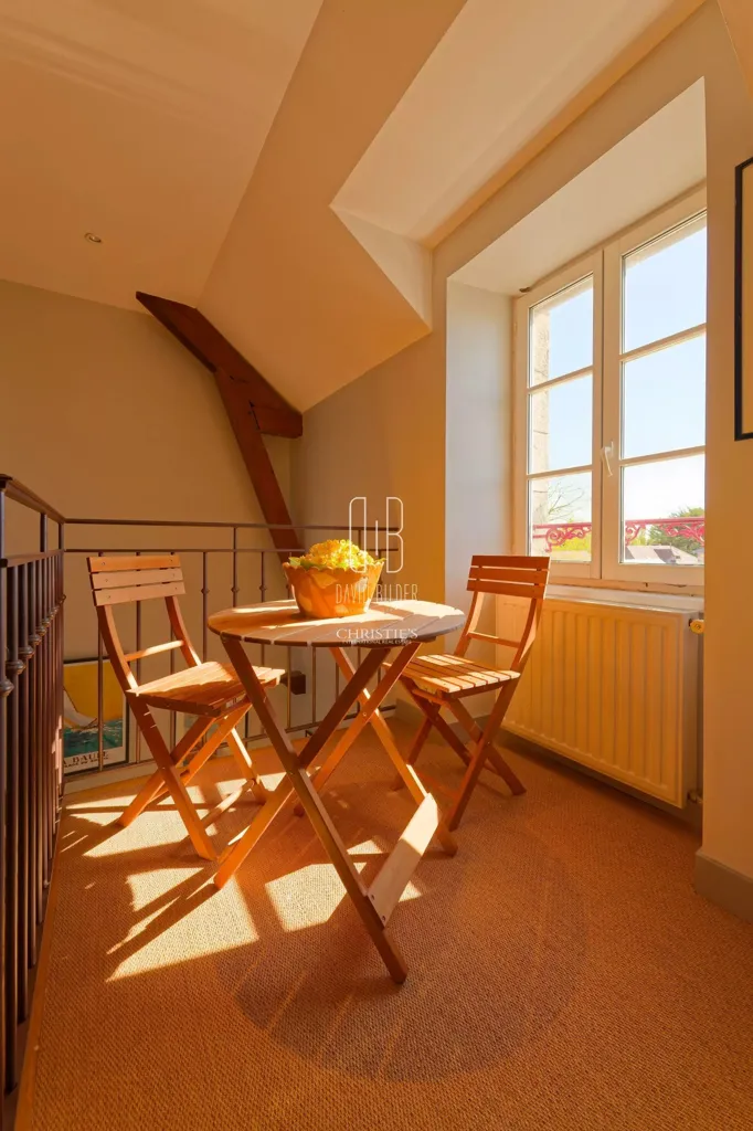 Salle à manger - Mansion Face à la Mer avec Jardin à Le Pouldu