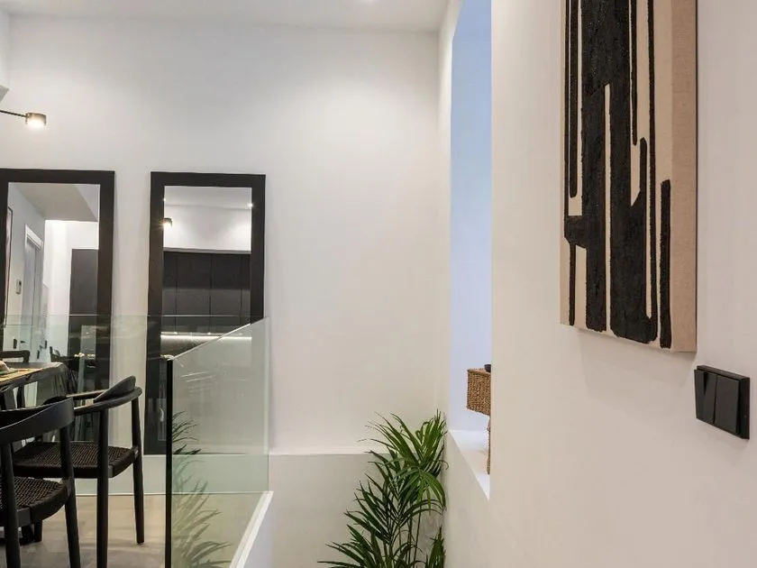 Sala da pranzo - Classical Townhouse with Private Pool in Madrid Centre
