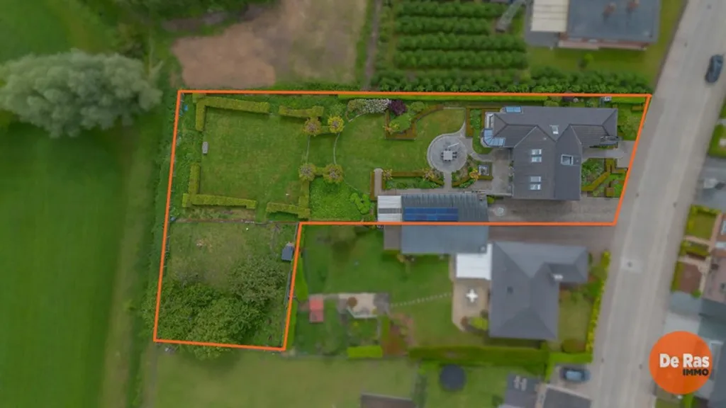 Õhuvaade - Open Plan House with Garden in Aaigem