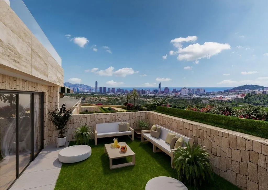 Terrasse - Luxury Flat with Sea View in Finestrat