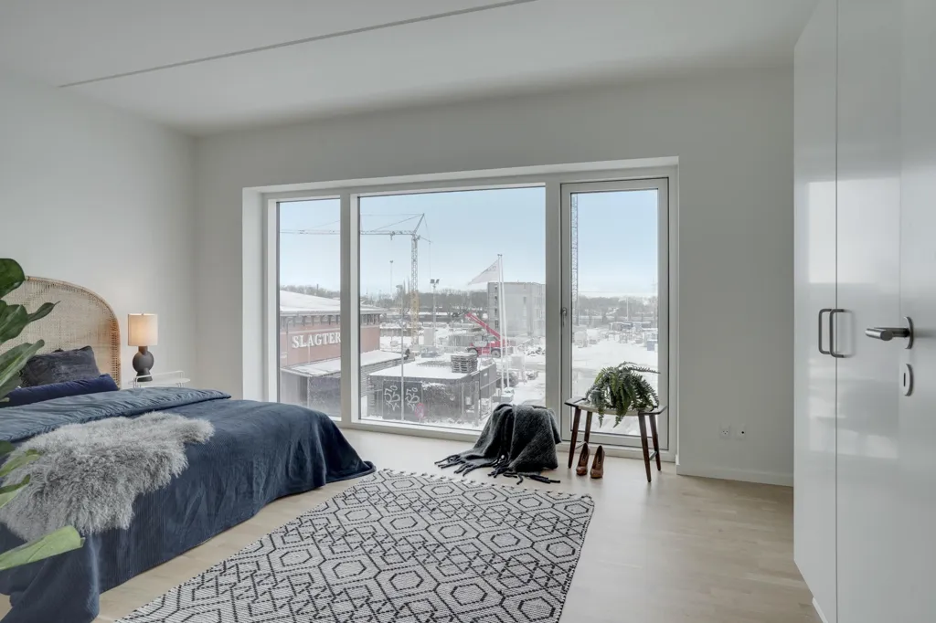 Chambres - 2-Bedroom Apartment with Terrace in Odense