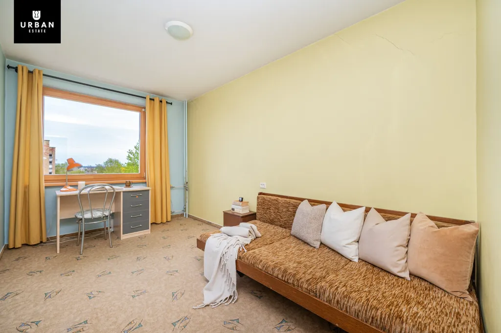 Chambres - 3-Bedroom Apartment with Balcony in Vilnius