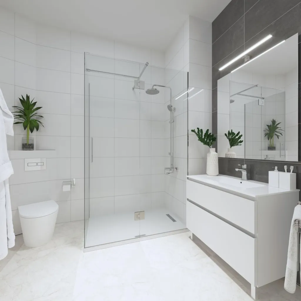Salles de bain - Luxury Apartment with Sea View in Mazarrón
