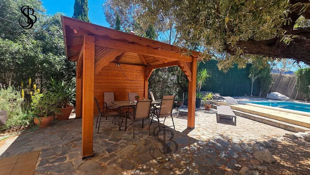 Terrasse - Chalet with Pool and Terrace in Busot