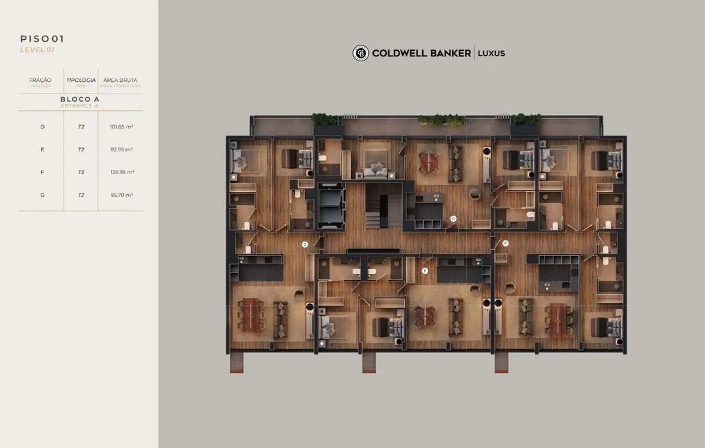 Plan - Luxury Flat with Balcony in Santos, Lisbon