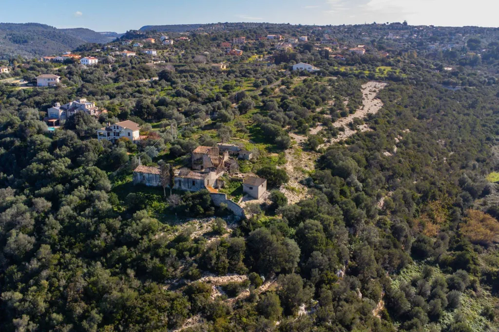 Vue aérienne - Buildable Land with Panoramic View in Monte Furru, Sassari