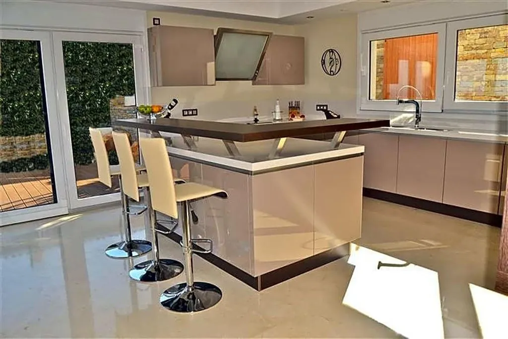 Köök - Luxury Villa with Panoramic Views in La Duquesa