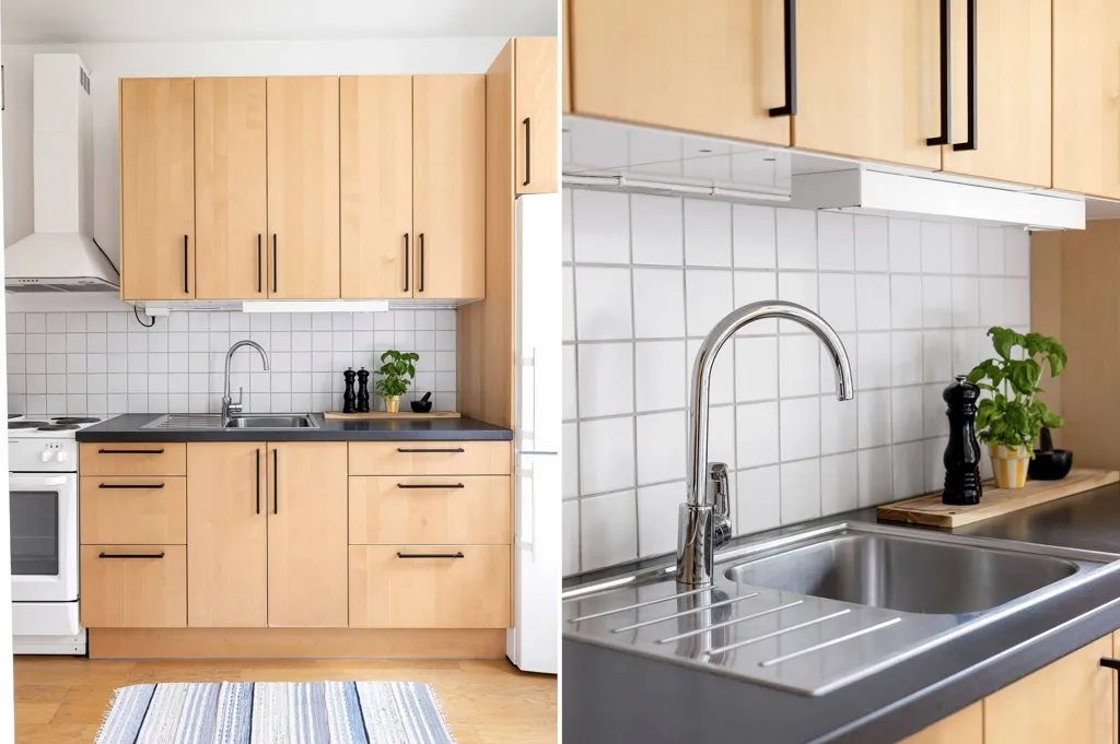 Cuisine - Charming One-Bedroom Flat with Balcony in Uppsala
