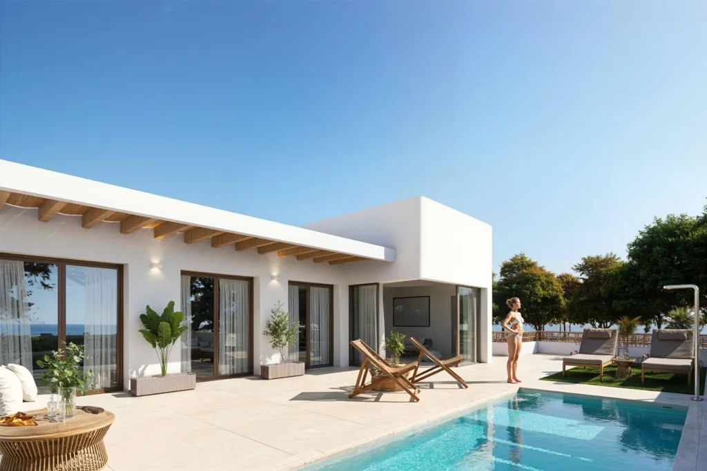 Piscina - Semi-Detached House with Pool in Dolores