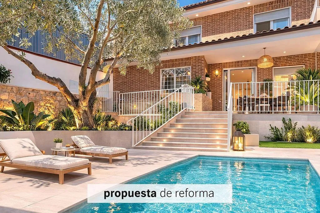 Piscina - Detached Chalet with Garden in Valdebebas