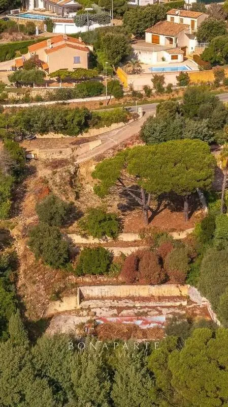 Õhuvaade - Viabilised Plot with Sea View in Les Issambres