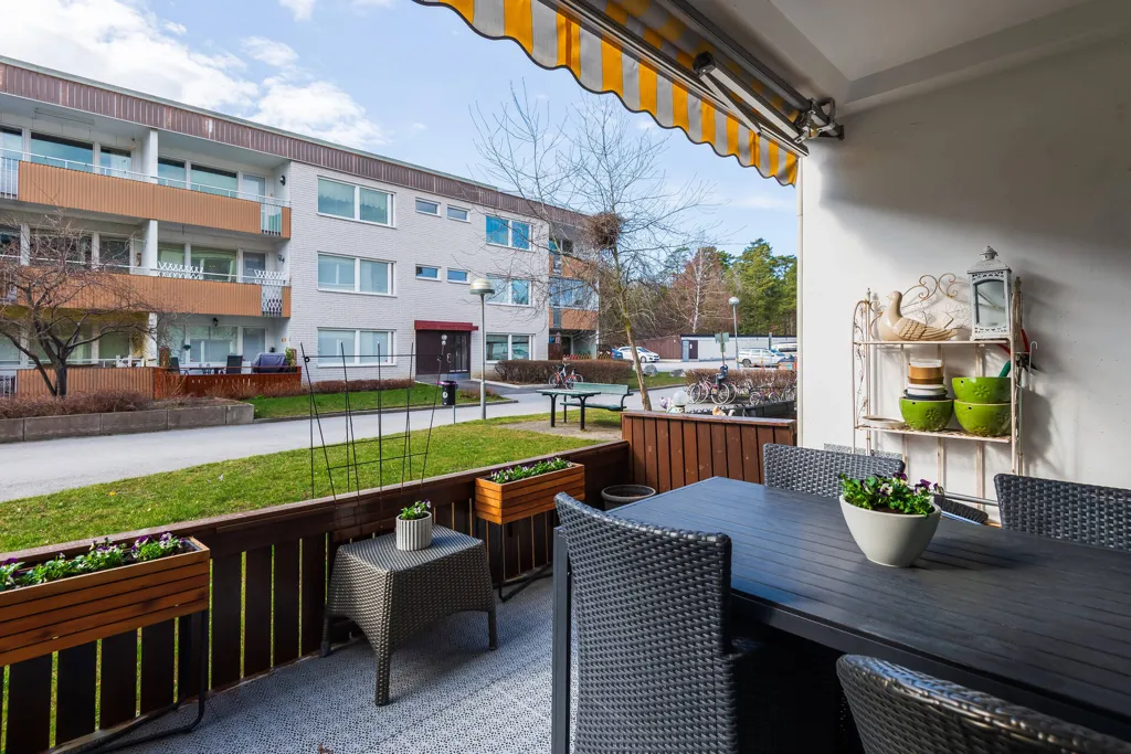 Balcon - Apartment with Terrace in Upplands-Bro