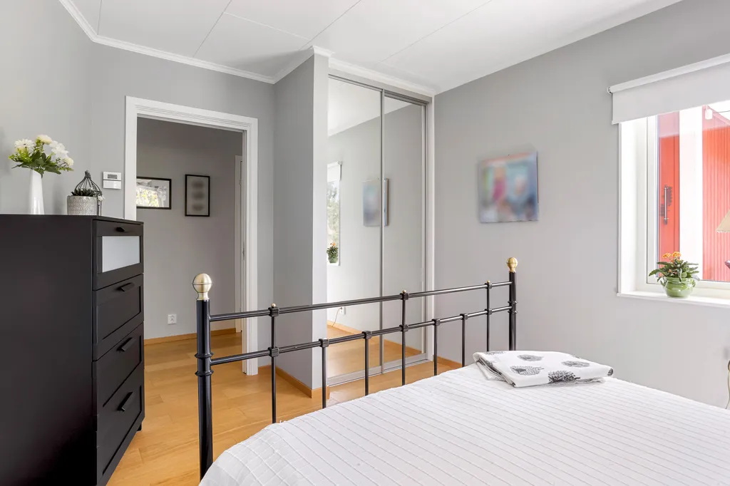 Camere da letto - Contemporary Villa with Pool in Läggesta