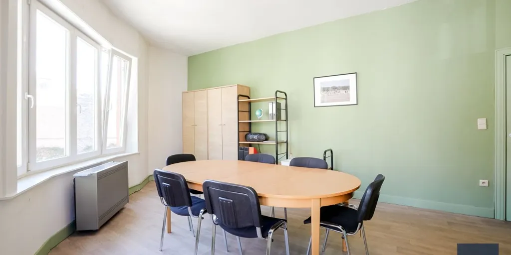 Dining Room - Renovated Property with Courtyard in Ledeberg
