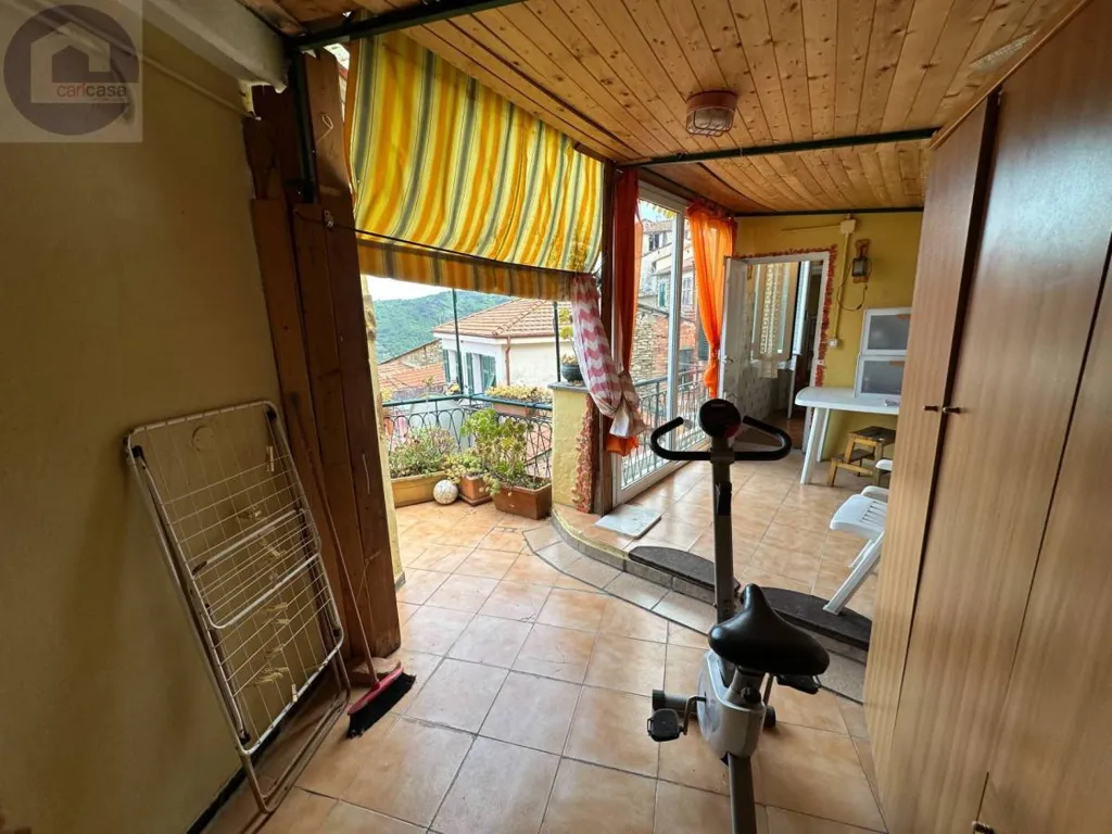Balcony - Historic House with Terrace in Pietrabruna