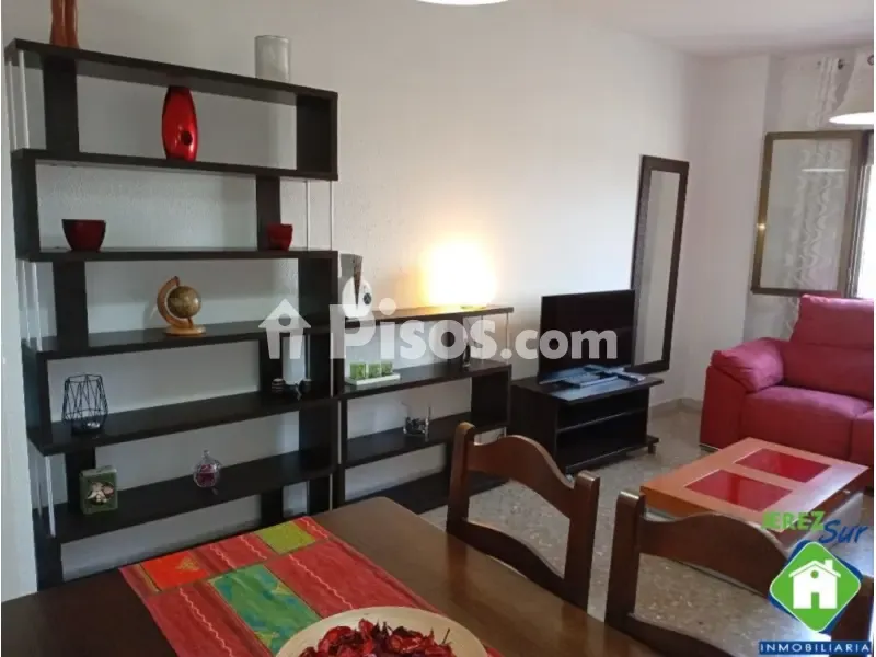 Séjour - Furnished Flat with Parking in Jerez Centre