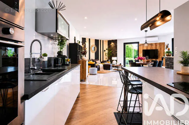 Kitchen - House with Pool and Garden in Lacourt-Saint-Pierre