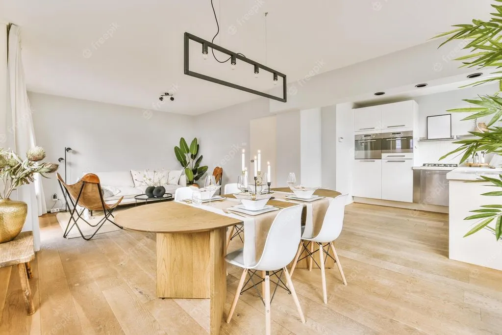 Dining Room - Luxury Flat with Private Garden in Le Chesnay
