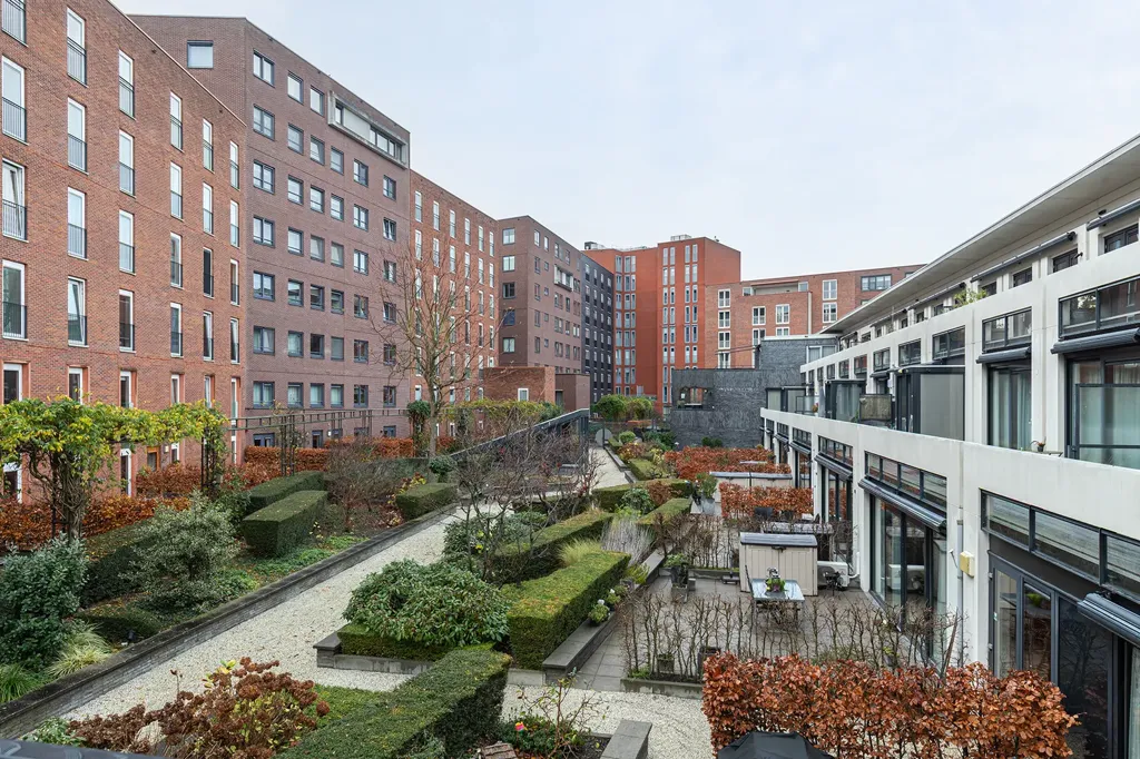 Vue aérienne - Modern Apartment with Terrace in Papendrecht