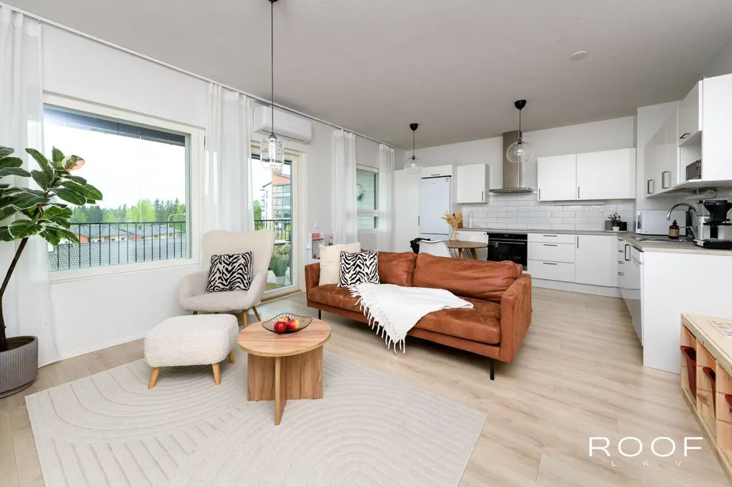 Séjour - Modern Apartment with Balcony in Hyvinkää