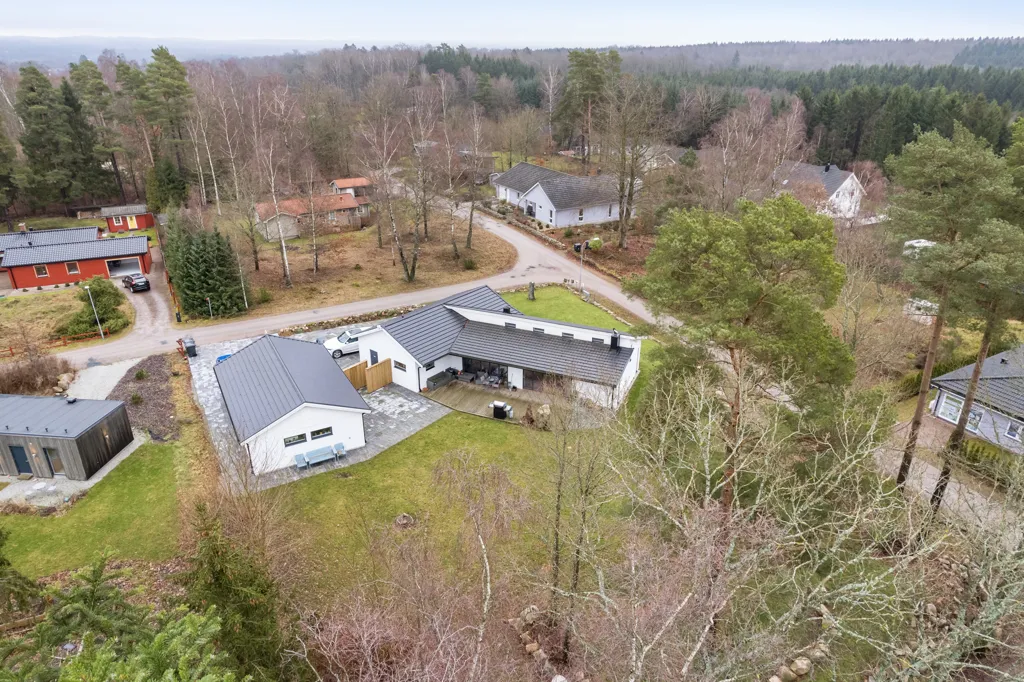 Vista aerea - Detached Villa with Large Plot in Stenskogen