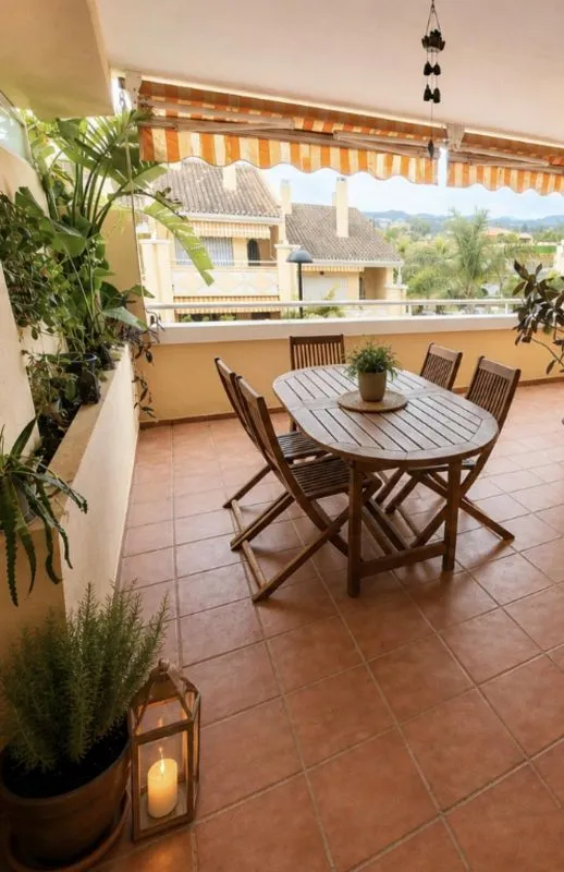 Terrasse - Apartment with Pool in San Pedro de Alcántara