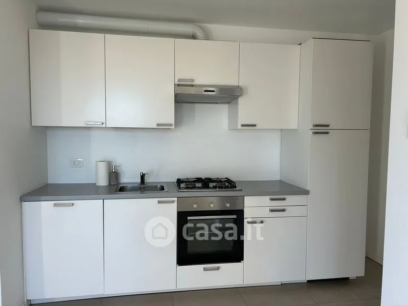 Kitchen - Modernised Trilocale with Private Garden in Varese