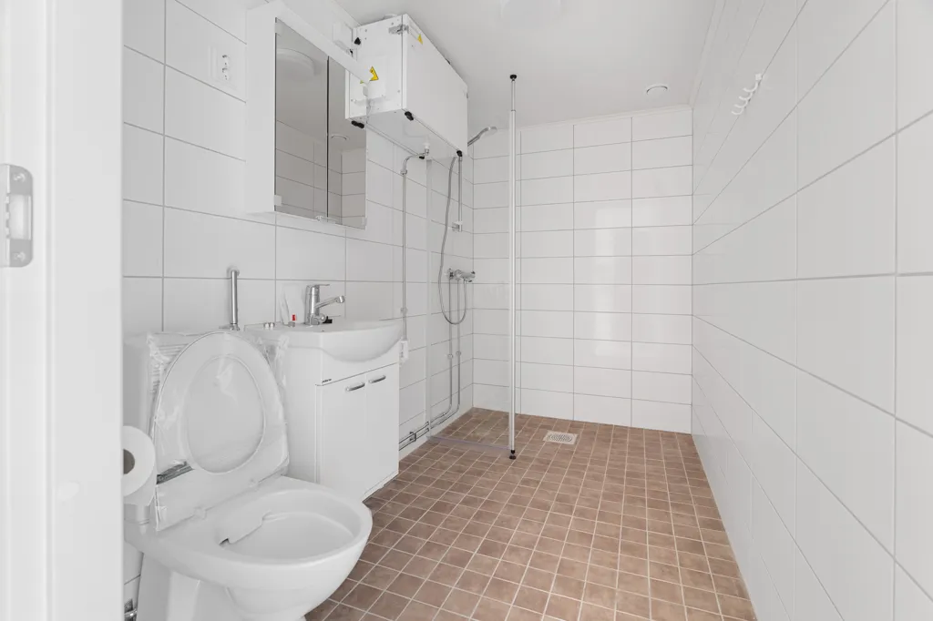 Bagni - Studio Flat Near Vaasa University, Palosaari