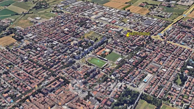 Õhuvaade - Apartment with Balcony in Carpi