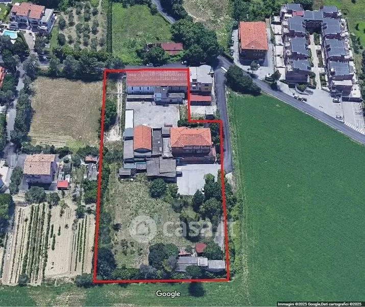 Õhuvaade - Mixed-Use Rustico with Industrial Space in Falconara Marittima