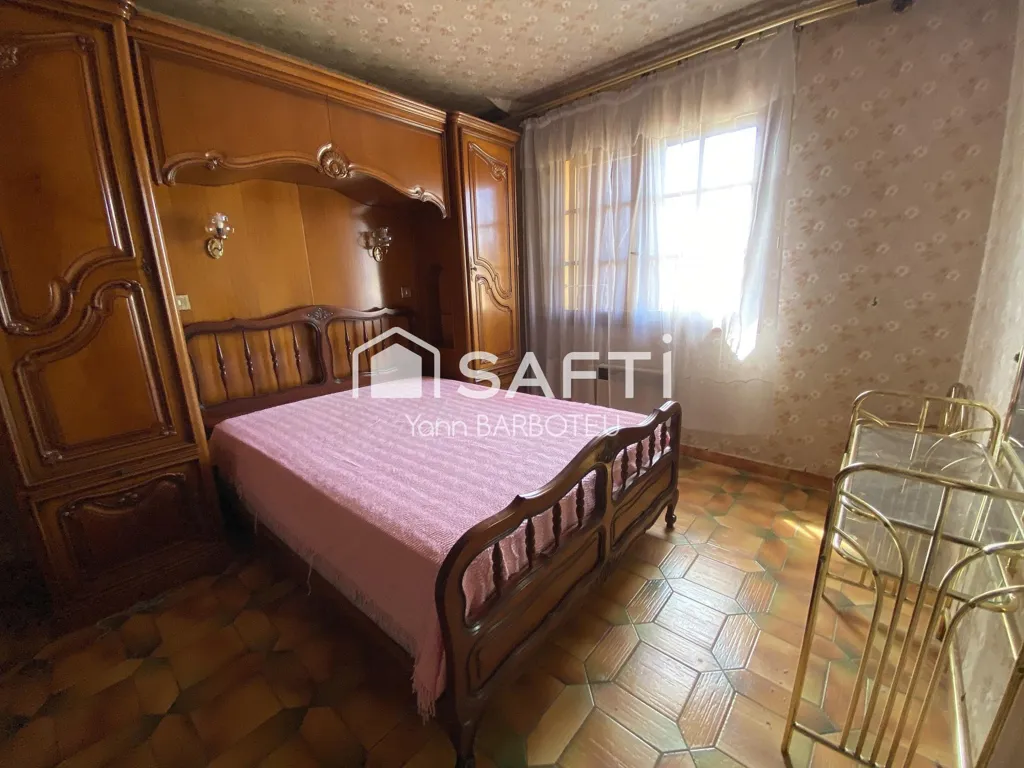 Bedrooms - Rustic House with Pool near Perpignan