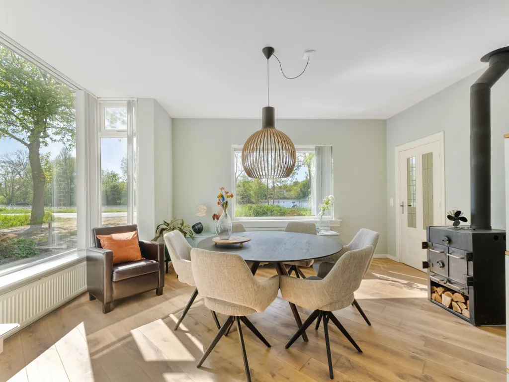Sala da pranzo - Charming 1910 House with Water View in Vecht