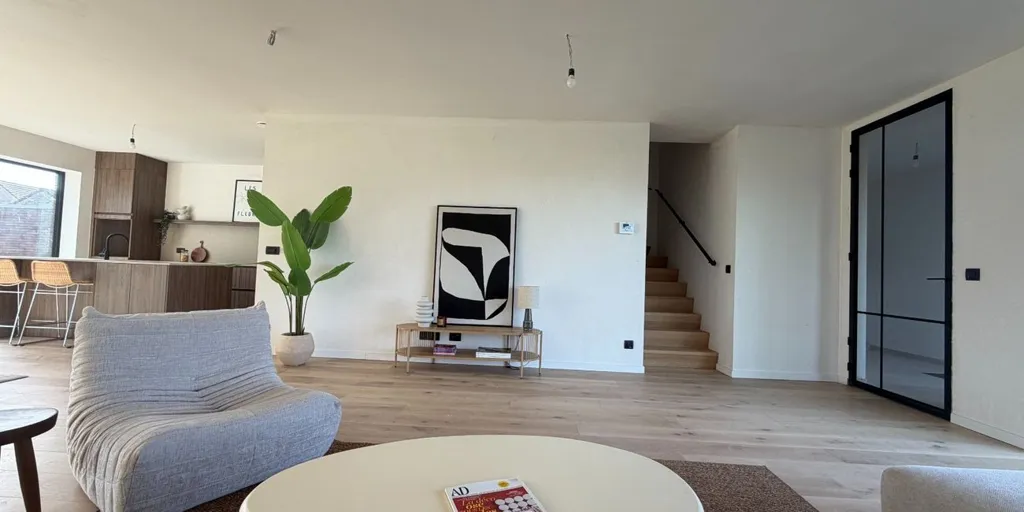 Séjour - Nouveau Projet de 4 Maisons à Vinkt