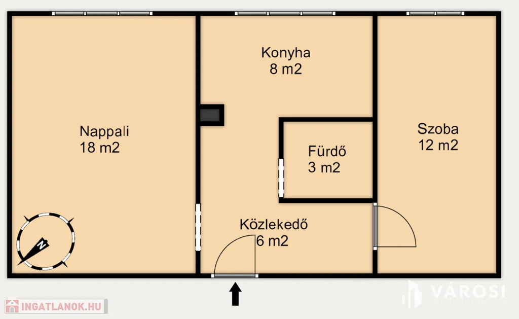 Plaan - Panel Flat with Optic Internet in Szeged