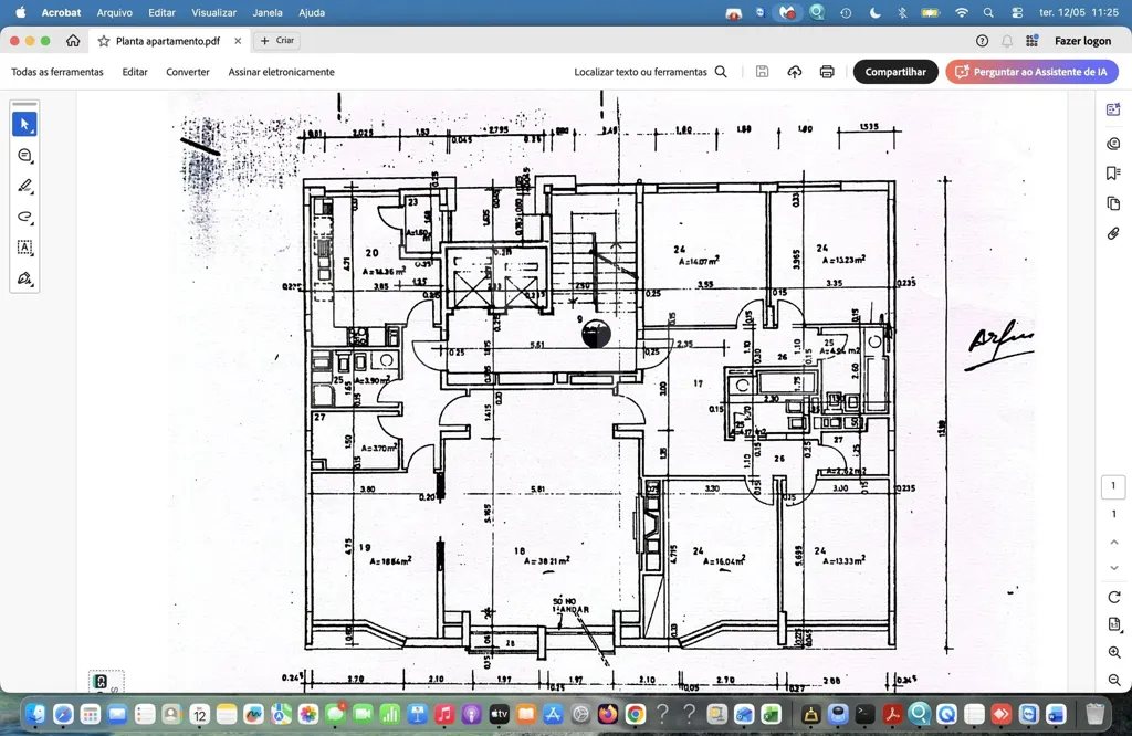 Plan - Luxury Flat with Terrace in Telheiras, Lisbon