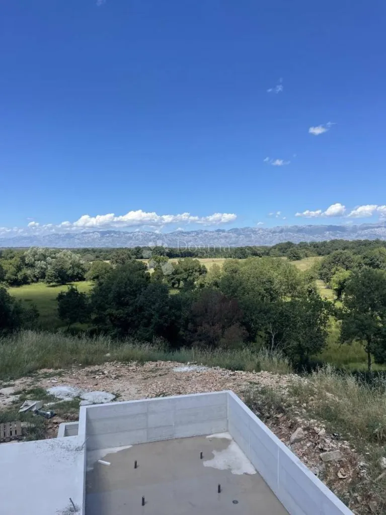 Terrace - Luxury Villa with Mountain View in Žerava, Croatia
