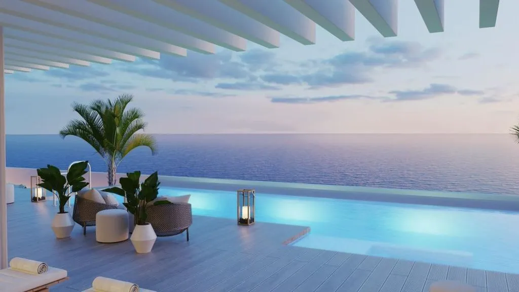 Pool - Luxury Apartment with Sea View in Estepona