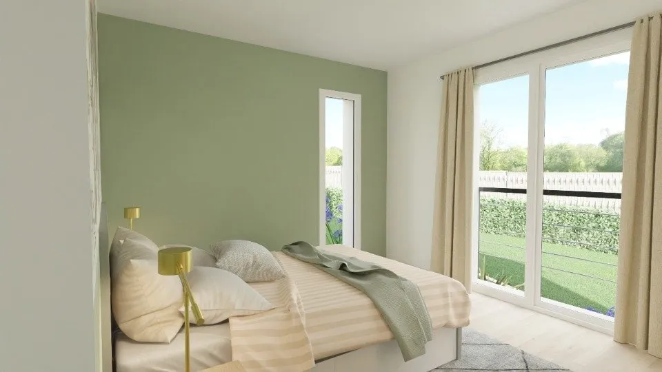 New 4-Bedroom House with Garden in Questembert