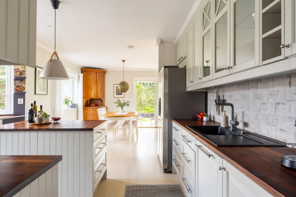 Cuisine - Sunny Detached House with Terrace in Nadderud