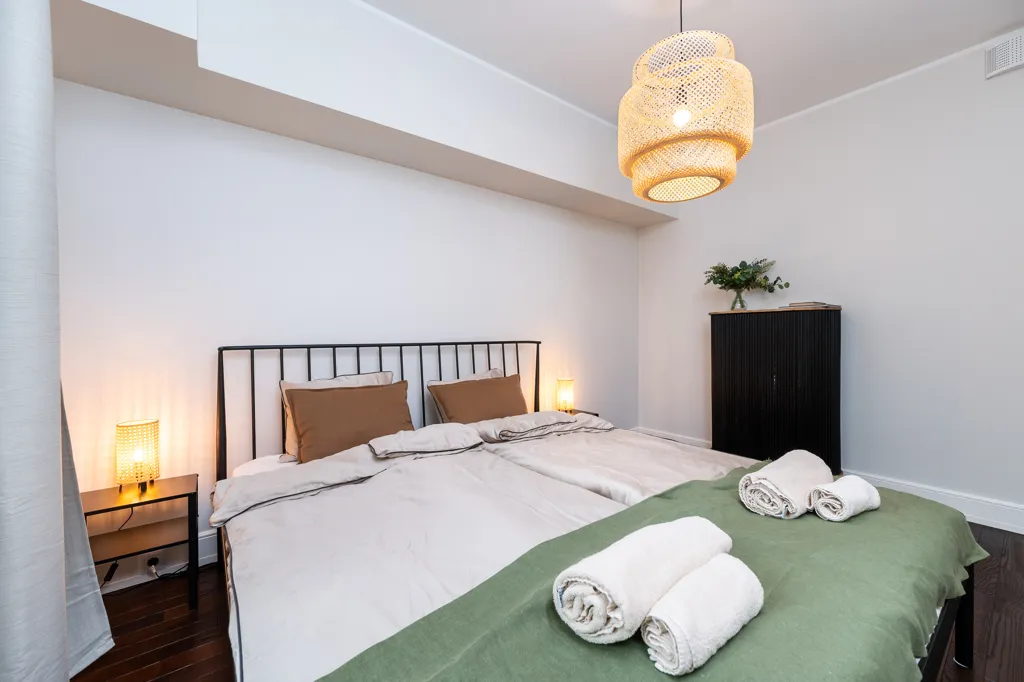 Camere da letto - Modernised 3-Bedroom Flat in Tallinn City Centre