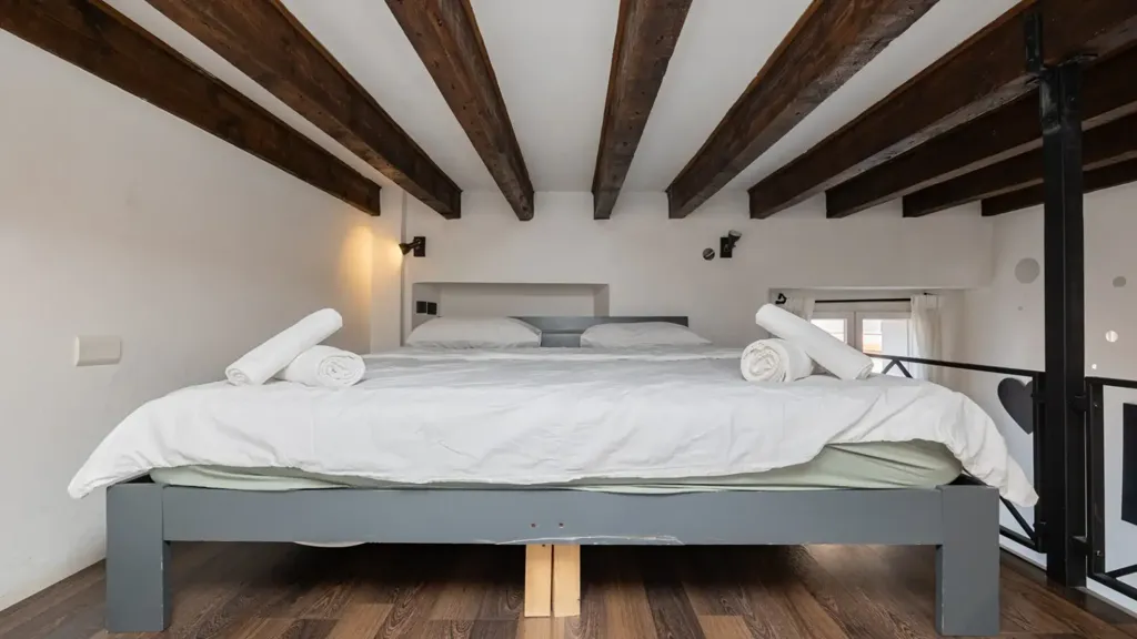 Camere da letto - Rustic-Style Flat with Terrace in Milan