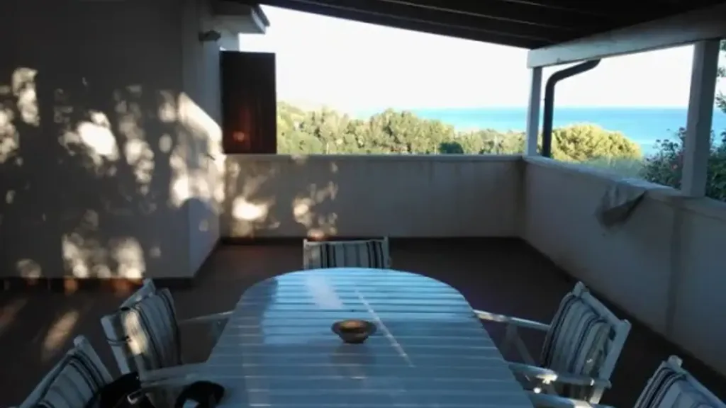 Terrace - Villa with Sea View in Menfi