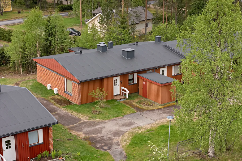 Vista aerea - Studio Flat with Sauna in Puolangan Centre