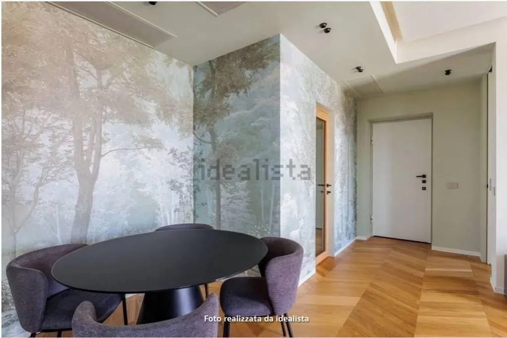 Söögituba - Luxury Apartment with Panoramic View in Milan