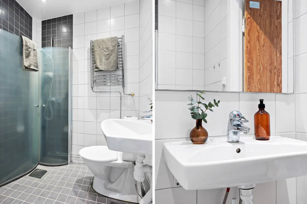 Bagni - Penthouse Flat with Two-Aspect Windows in Malmö