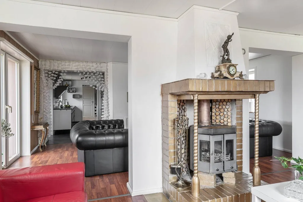 Séjour - Spacious Villa with Large Garden in Hanaskog