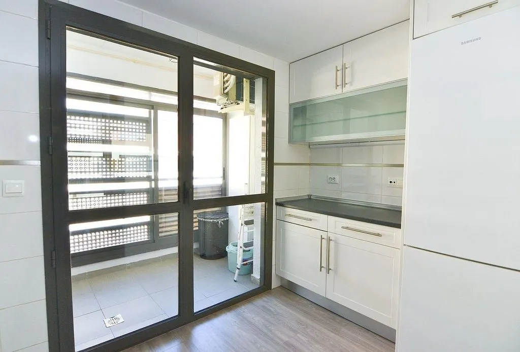 Köök - Apartment with Pool in La Dehesa, Navalcarnero