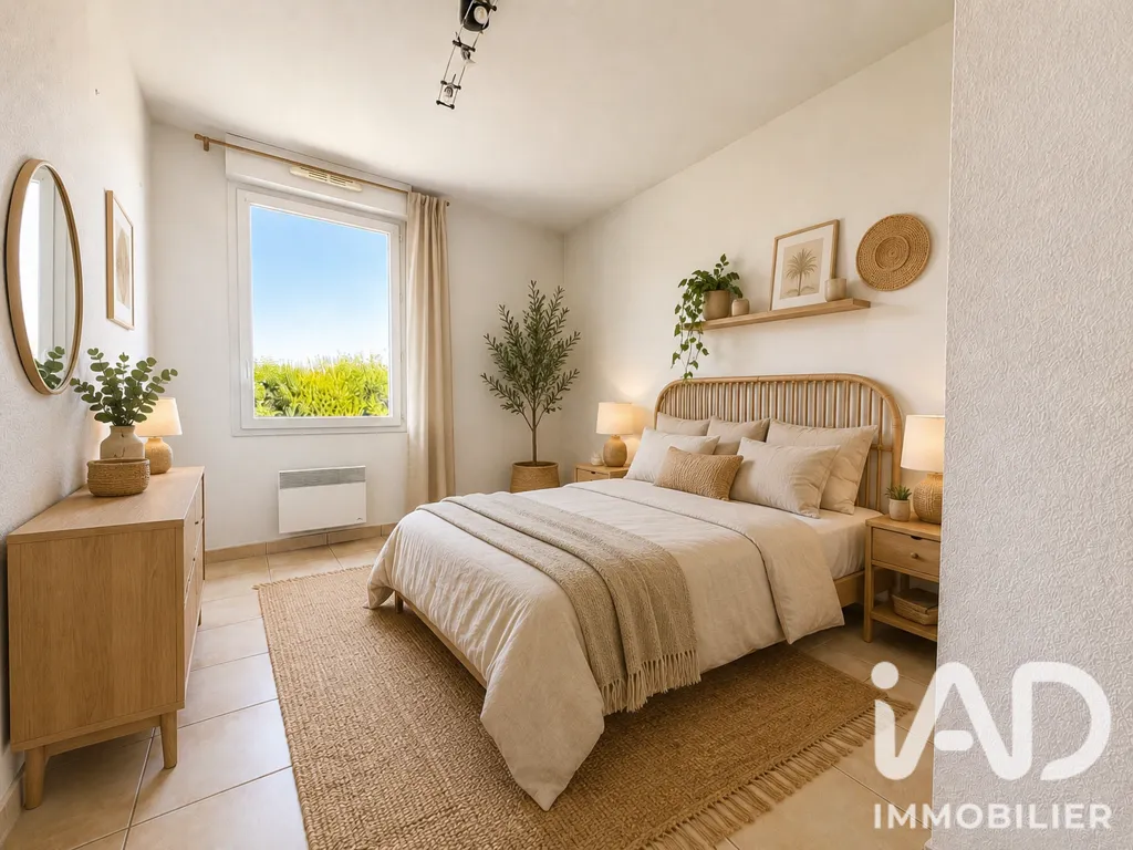 Chambres - Appartement T3 avec Piscine dans Résidence Senioriales à Lombez